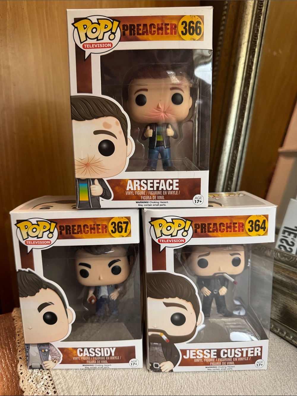 FUNKO POP Preacher Vintage Funko Pops Bundle of 3